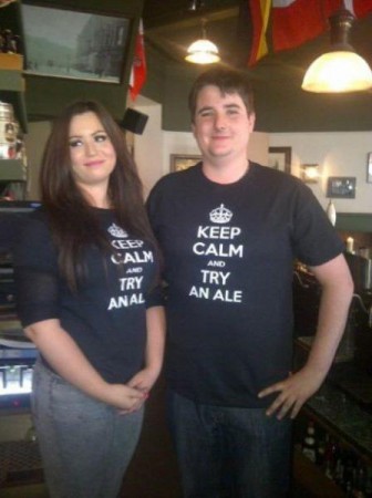 His and hers T shirts