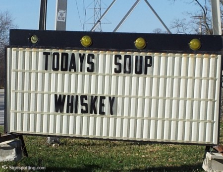 whiskey soup